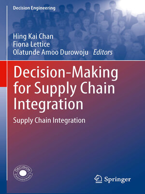 cover image of Decision-Making for Supply Chain Integration